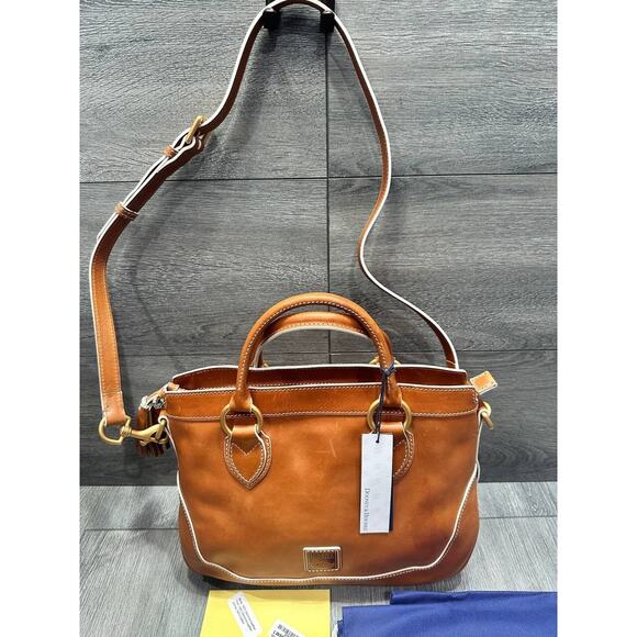 Dooney & Bourke Florentine Leather Short Handle Shopper Natural bag A613857 - Picture 5 of 14